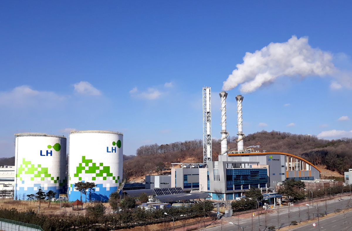 아산 에너지사업단 전경.(사진=LH)