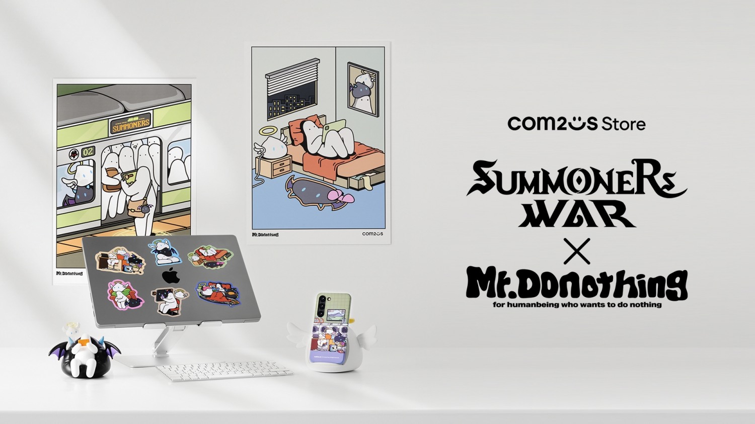 컴투스, ‘컴투스 스토어’ 1주년 기념 ‘서머너즈 워’와 ‘미스터두낫띵’ 컬래버 MD 출시