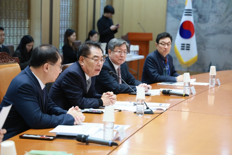 백재현 국회사무총장, 위원회 수석전문위원 간담회 개최