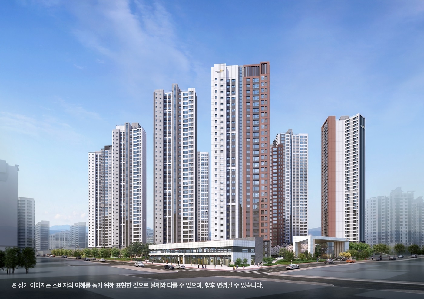 두산위브더제니스 센트럴 계양 투시도