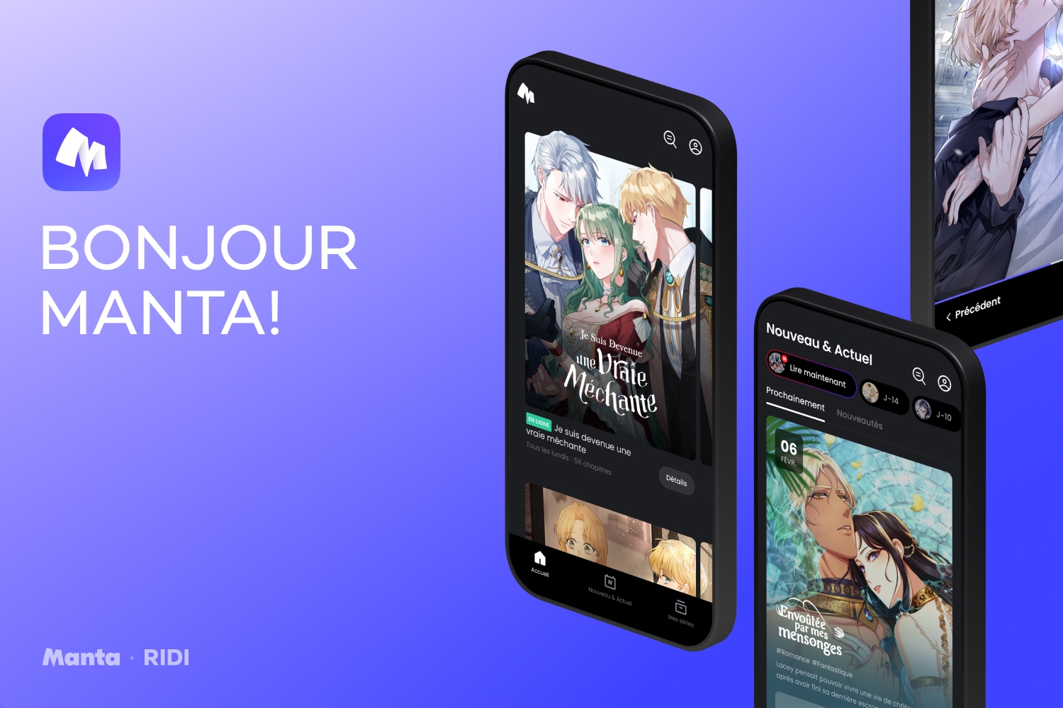 리디, 웹툰 구독 서비스 '만타(Manta)' 프랑스어 지원