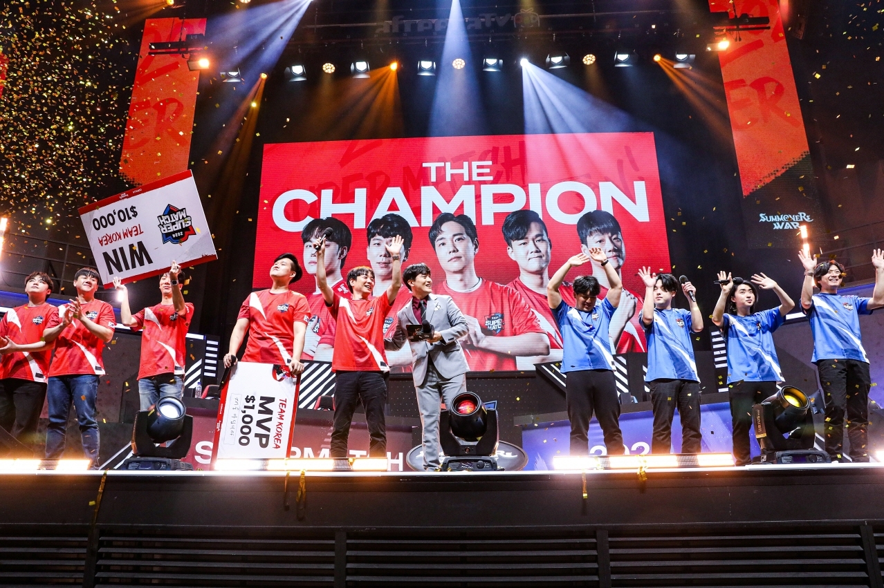 ‘서머너즈 워 한일 슈퍼매치 2024’ 팀 코리아 최종 승리