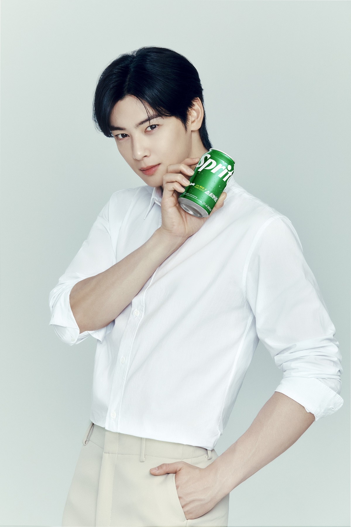스프라이트, 배우 차은우 모델 발탁
