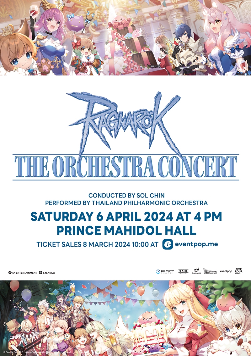 그라비티 게임 테크, ‘RAGNAROK THE ORCHESTRA CONCERT’ 태국 개최 예고