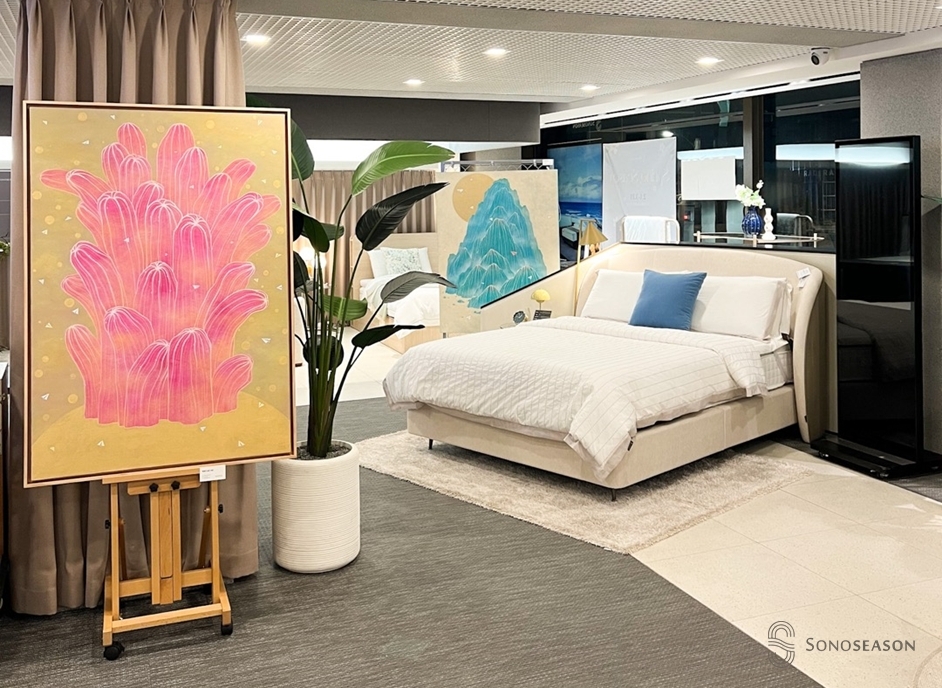 ‘소노시즌 아트갤러리X유경서원 청담’ 이윤정 작가 개인전 ‘마음이 날다’展 선봬