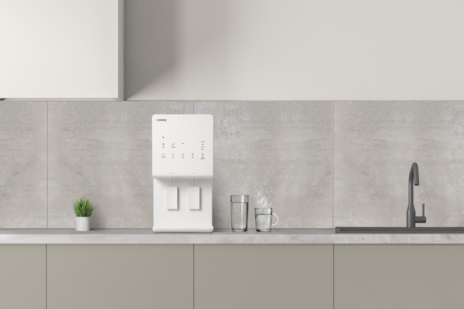 코웨이 "냉온수 동시 추출하는 '엘리트 정수기'로 '시성비' 고려해야"