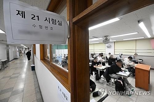 수능 고사장 이미지. (사진=연합뉴스)