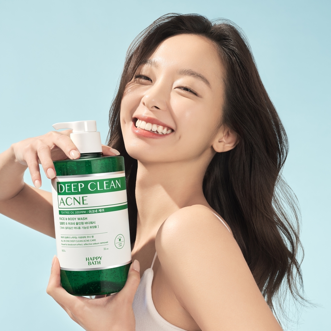 해피바스, 딥클린 라인 신제품 선보여