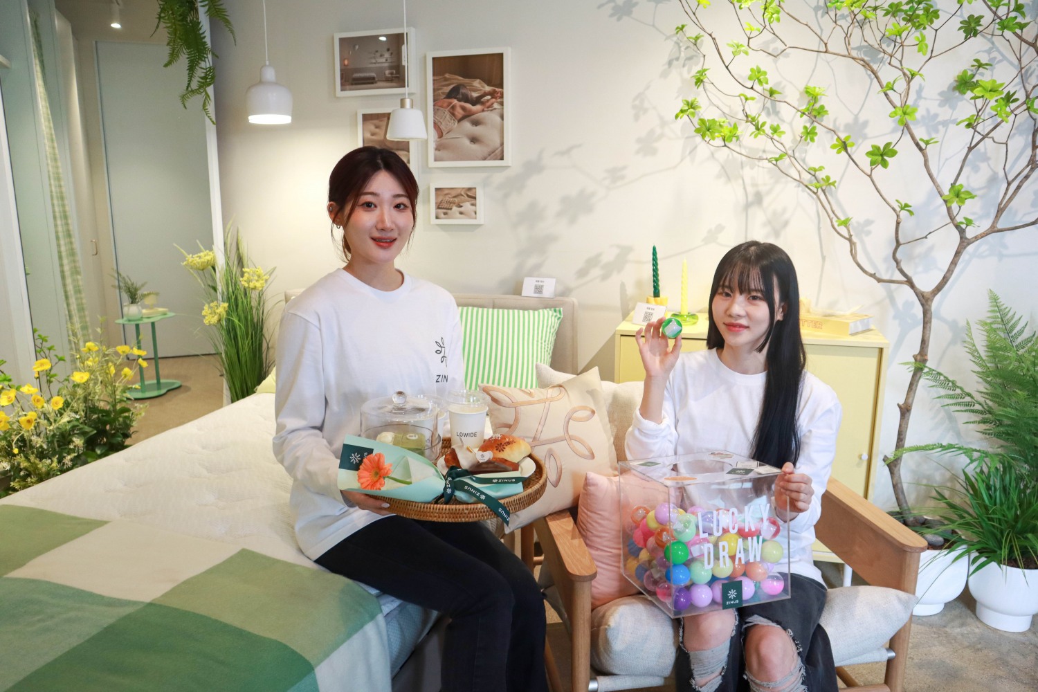 '지누스X로와이드' 팝업스토어 진행