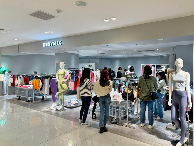 브랜드엑스 젝시믹스, 일본 오사카에 매장 오픈