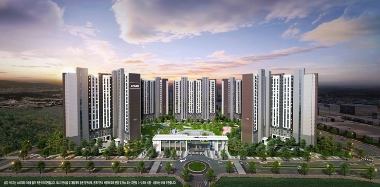 익산 부송 아이파크 투시도.(사진=HDC현대산업개발)