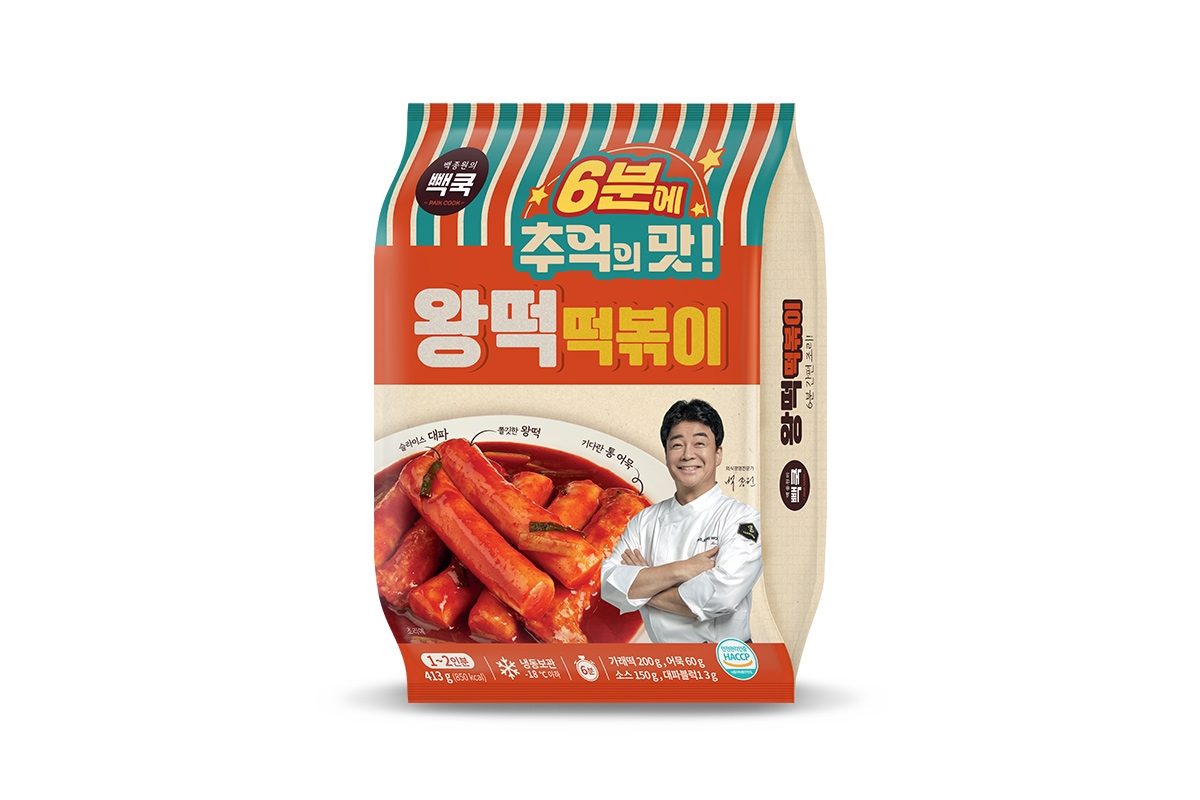 더본코리아, ‘빽쿡 왕떡 떡볶이 밀키트’ 선보여