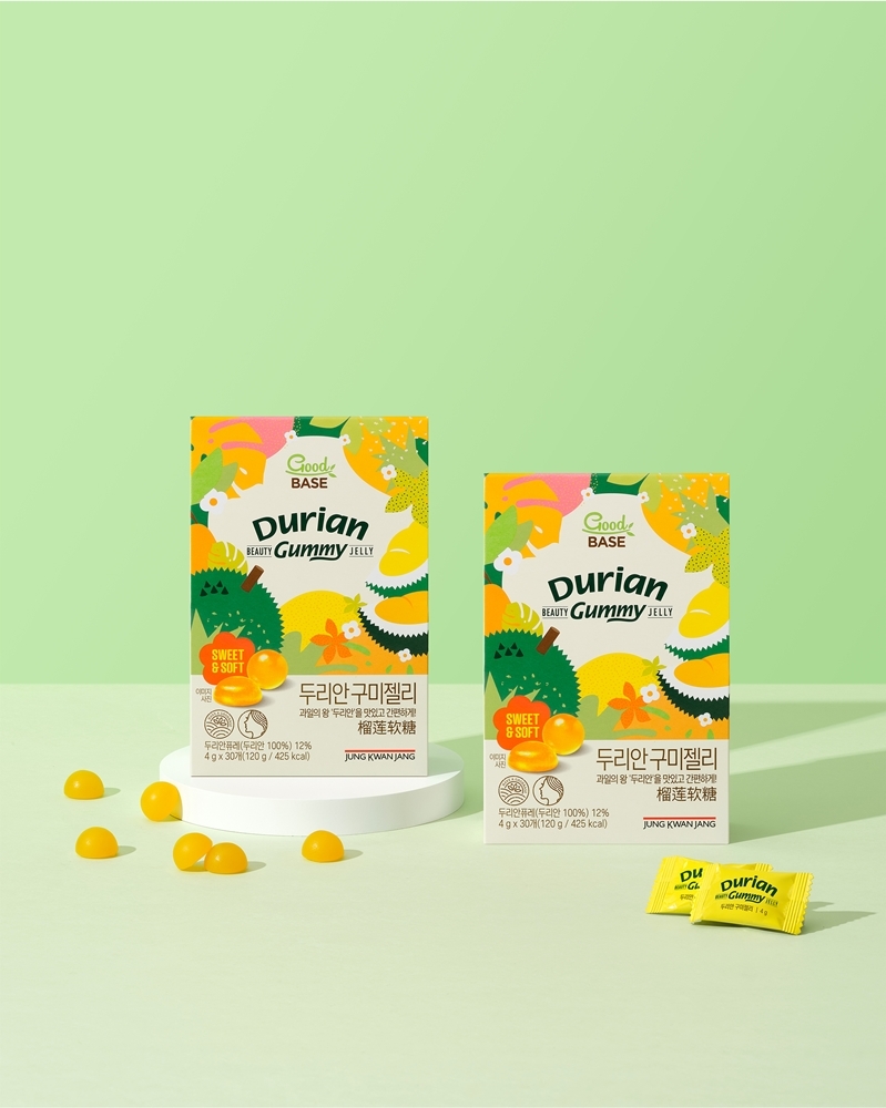 정관장, ‘굿베이스 두리안 구미젤리’ 선보여