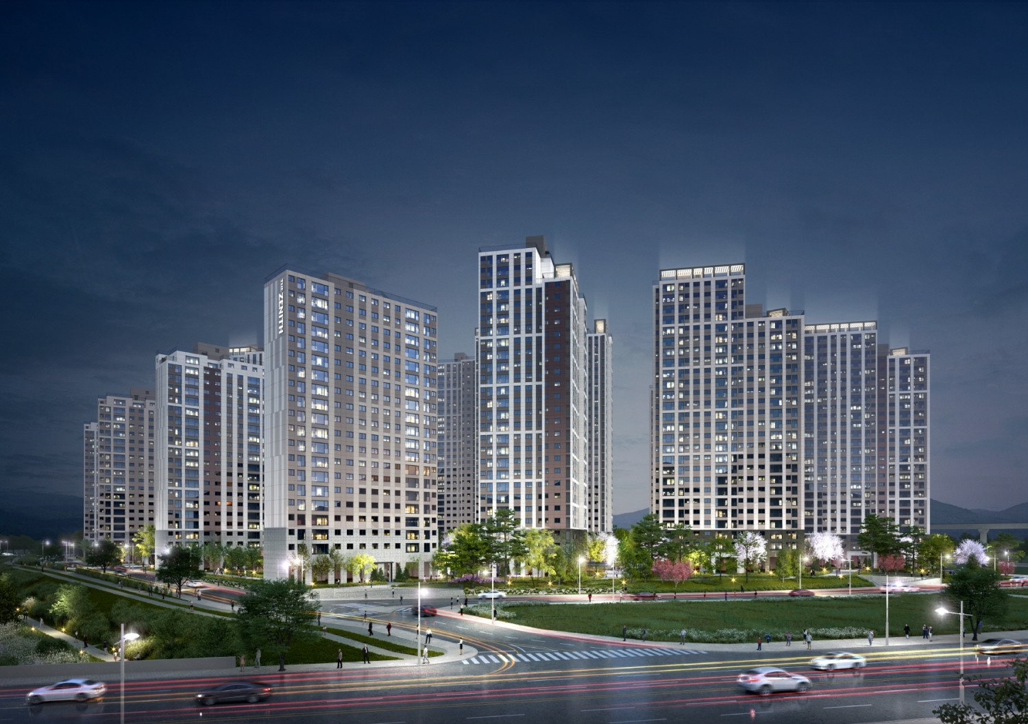 두산위브더제니스 센트럴시티 투시도.(사진=두산건설)