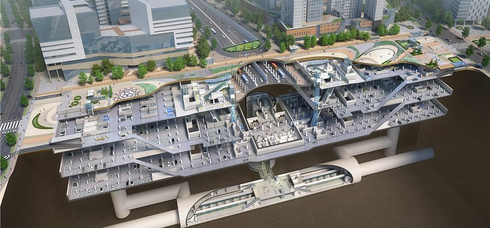 운정역 GTX 단면도.(사진=LH)