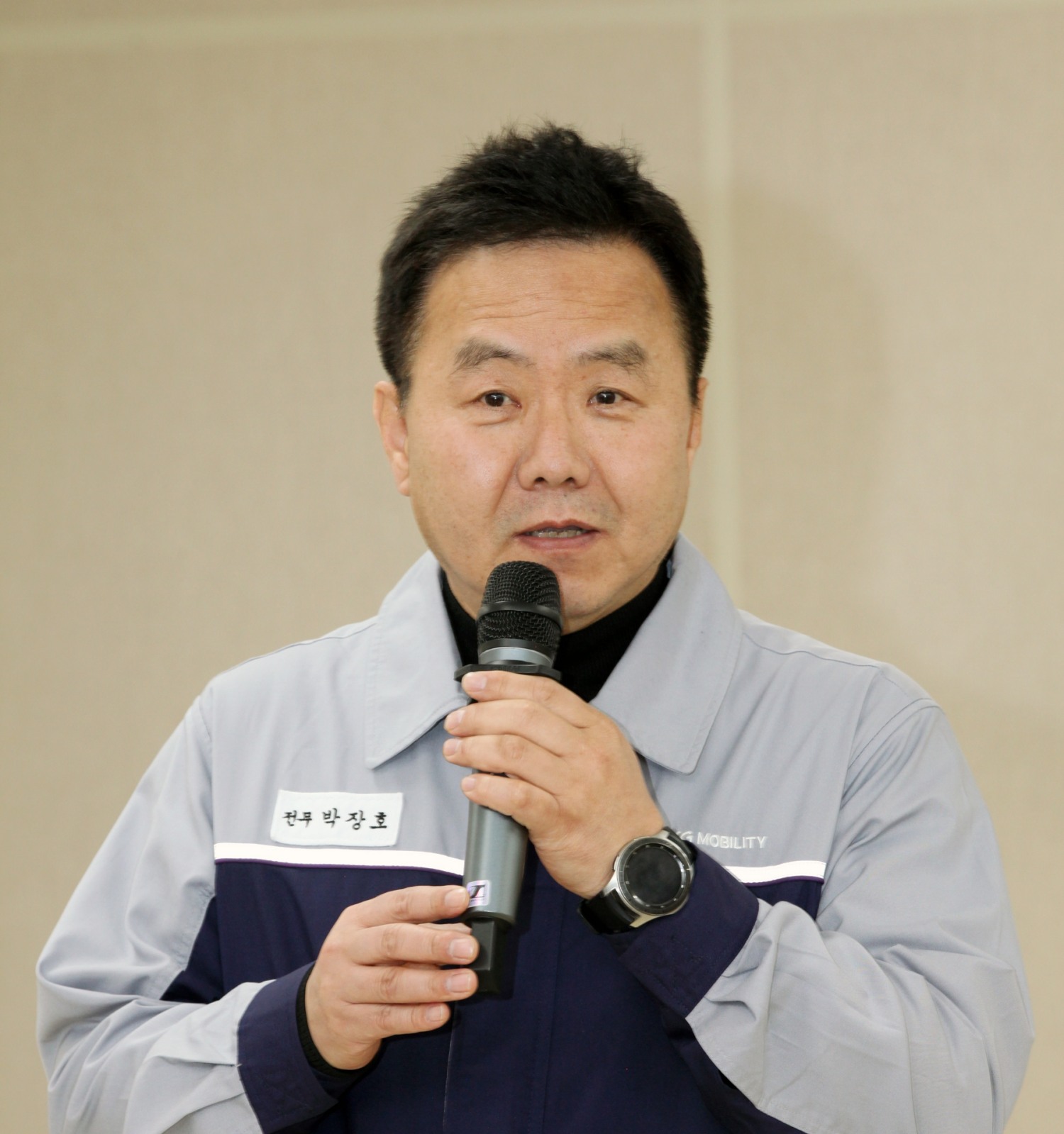 박장호 대표이사 전무.(사진=KGM)