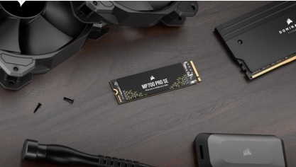 커세어, ‘MP700 프로 SE’ PCIe 5.0 x4 M2.SSD 선보여