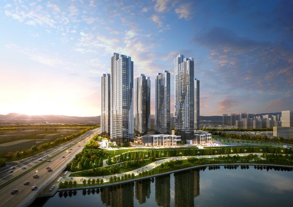 고양 장항 유보라 메인투시도.(사진=반도건설)