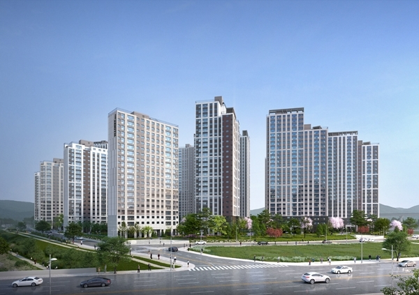 두산위브더제니스 센트럴시티 투시도