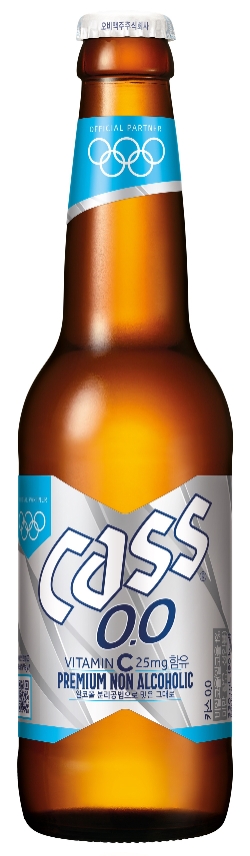 오비맥주 ‘카스 0.0’ 병 제품 선보여