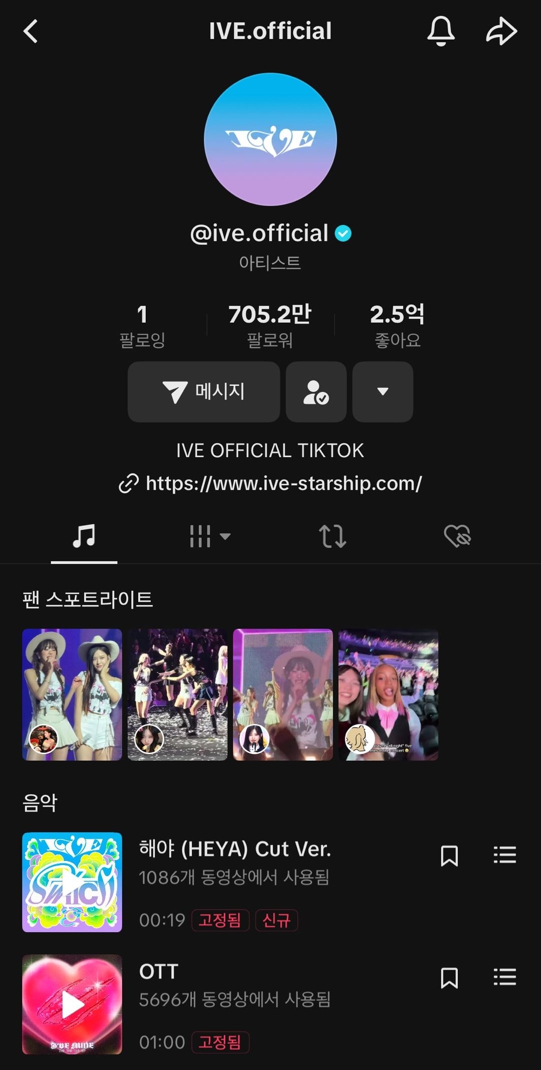 틱톡, ‘팬 스포트라이트’ 기능 선보여