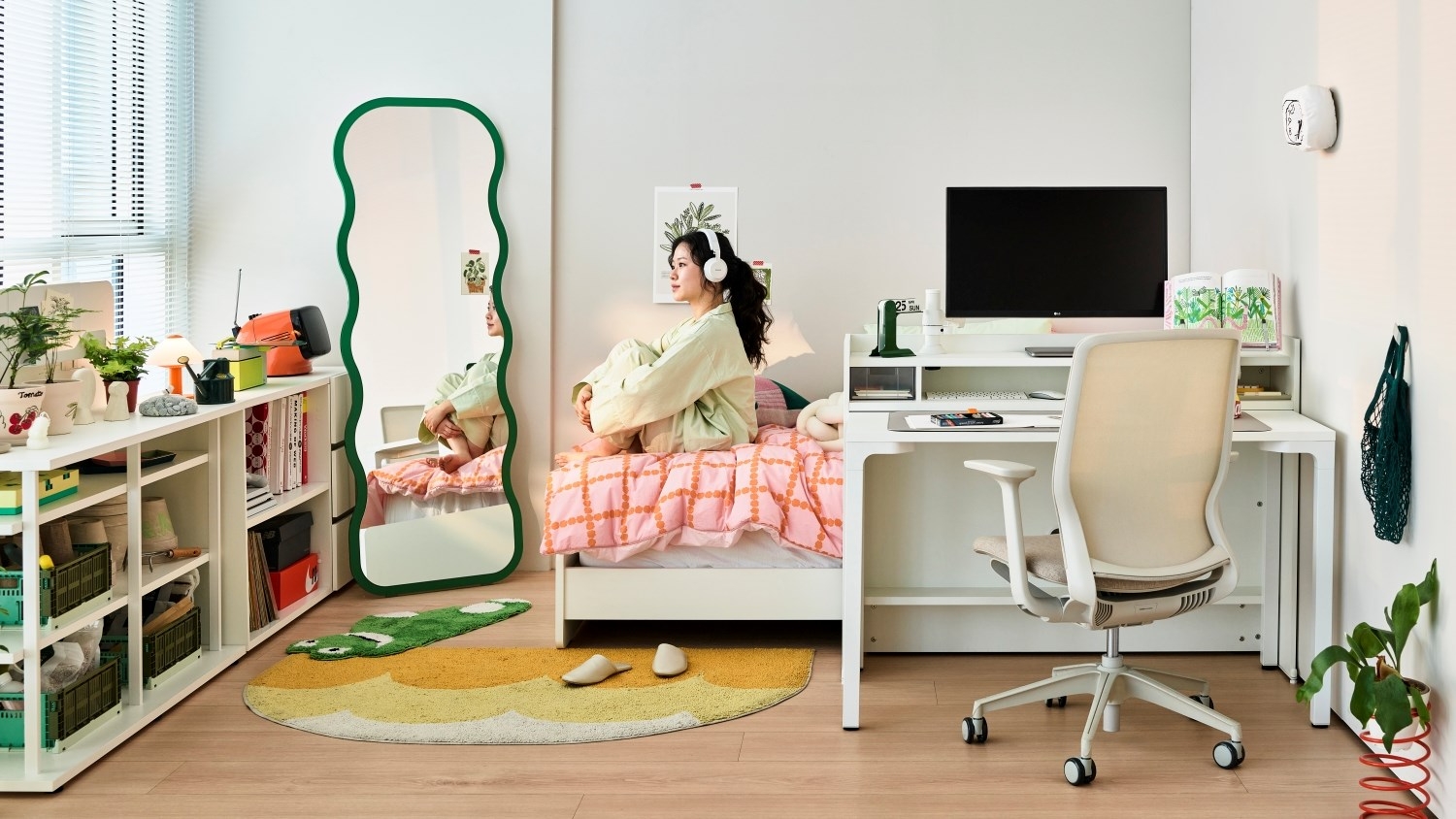 신제품 블랭크 서재 가구 패키지.(사진=한샘)