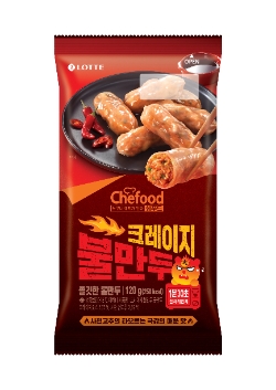 롯데웰푸드, ‘크레이지 불만두’ 선보여