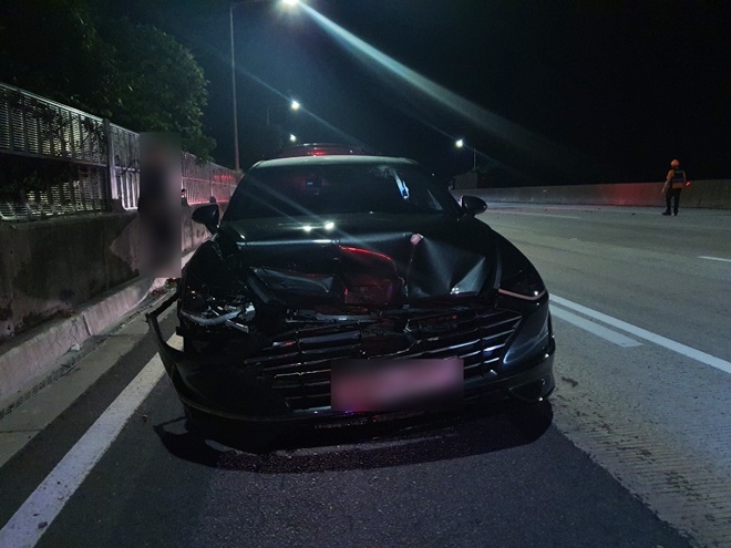 A씨 차량.(제공=부산경찰청)