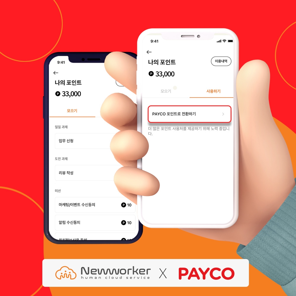 뉴워커, 포인트 제도 도입