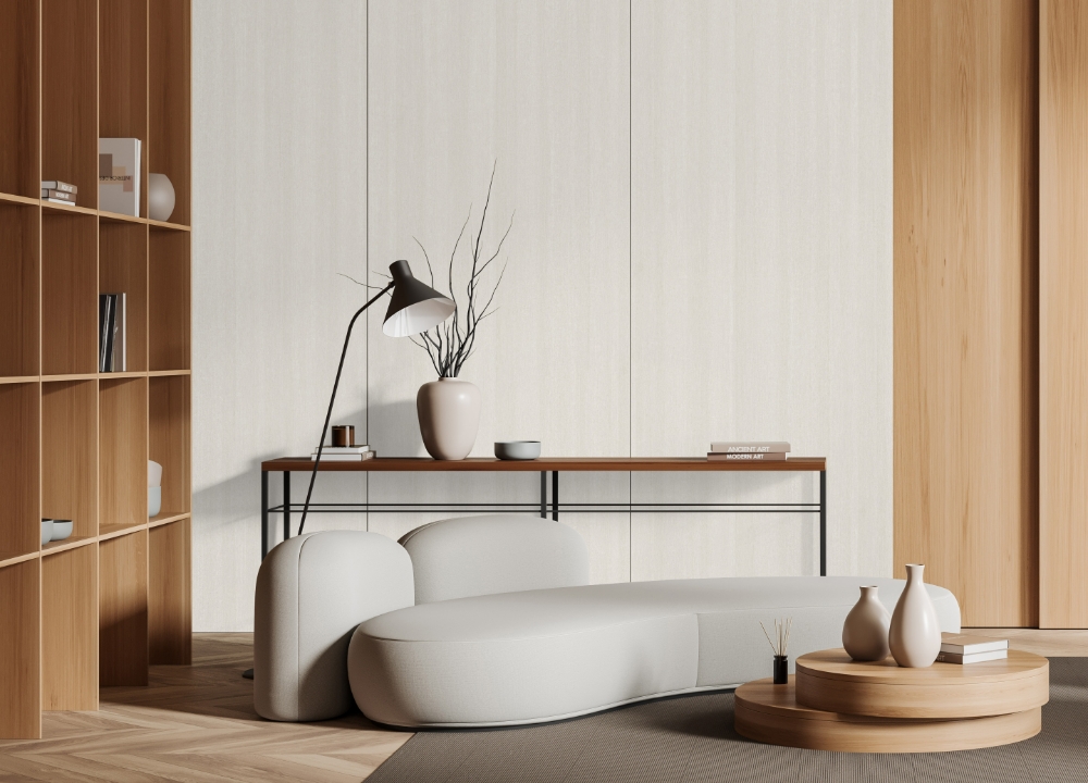 홈씨씨 인테리어 '비센티 데코레이션 시트' '트렌디' 시리즈 시공 이미지.(사진=KCC글라스)