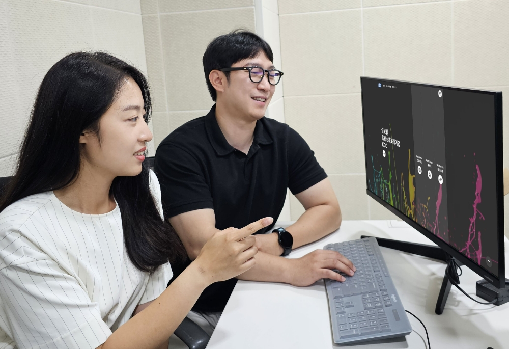 새롭게 오픈한 KCC의 홈페이지.(사진=KCC)