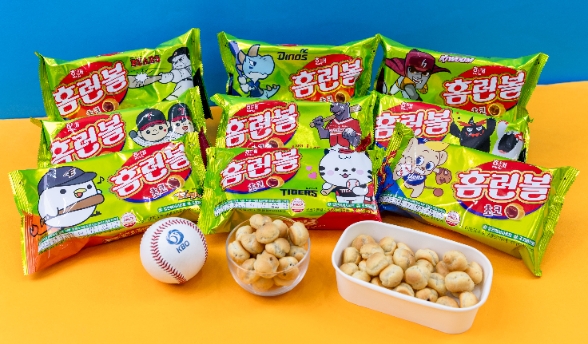 해태제과, 우리 팀 홈런볼 선보여