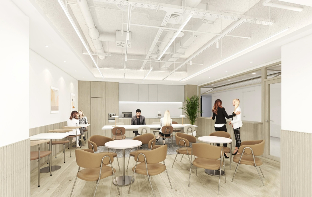 롯데건설 캐슬 라운지.(사진=롯데건설)