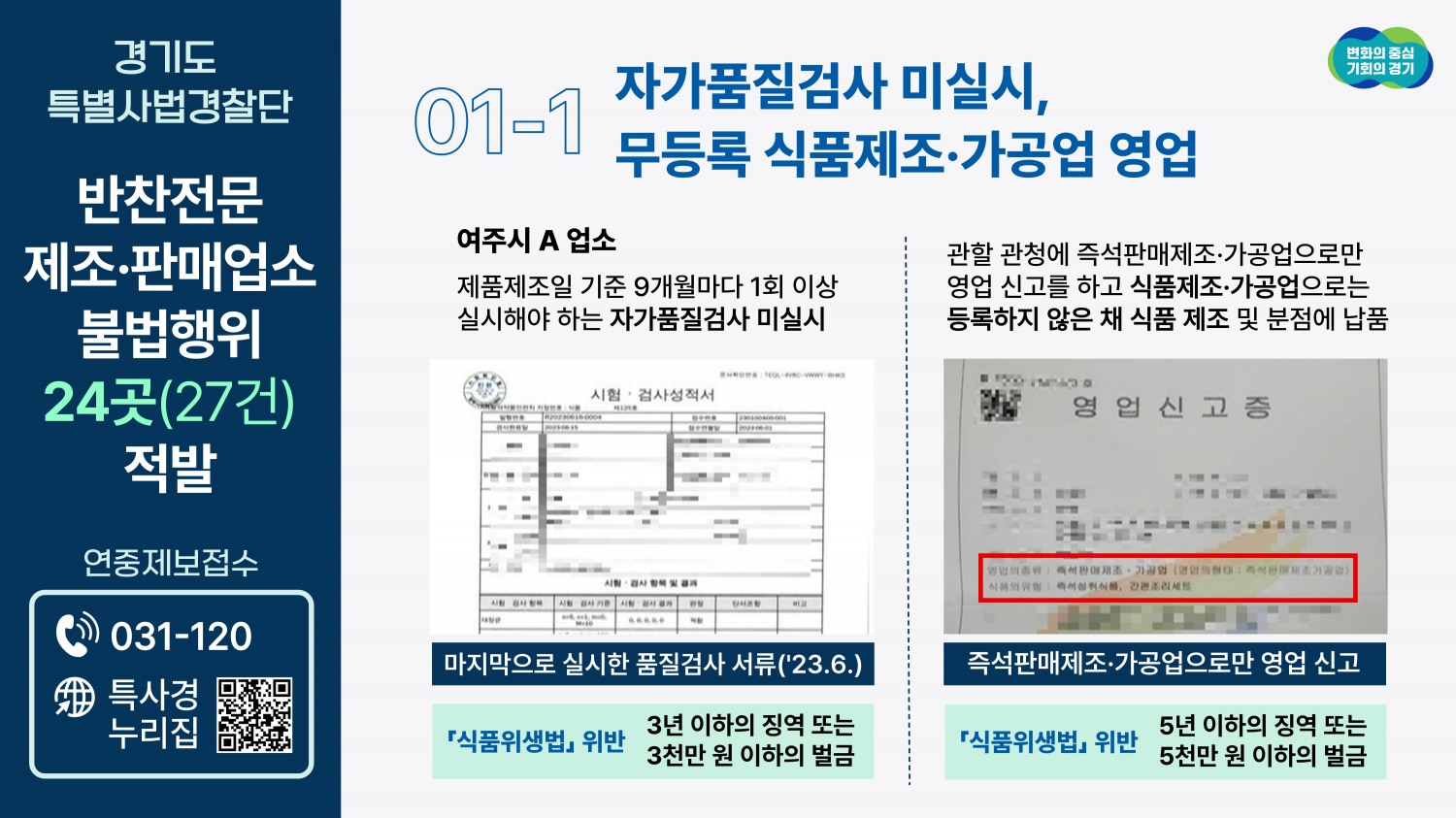 적발 사례