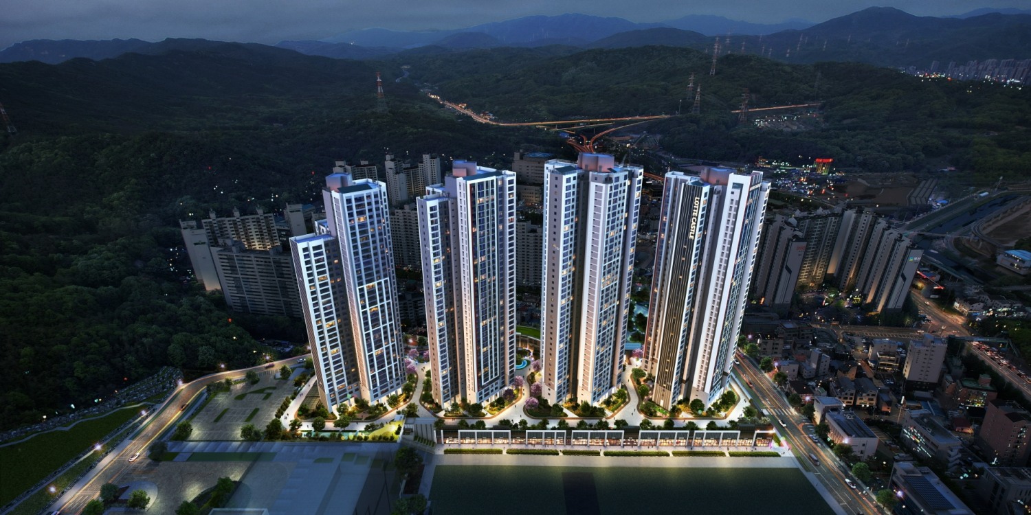 의정부 롯데캐슬 나리벡시티 조감도.(사진=롯데건설)