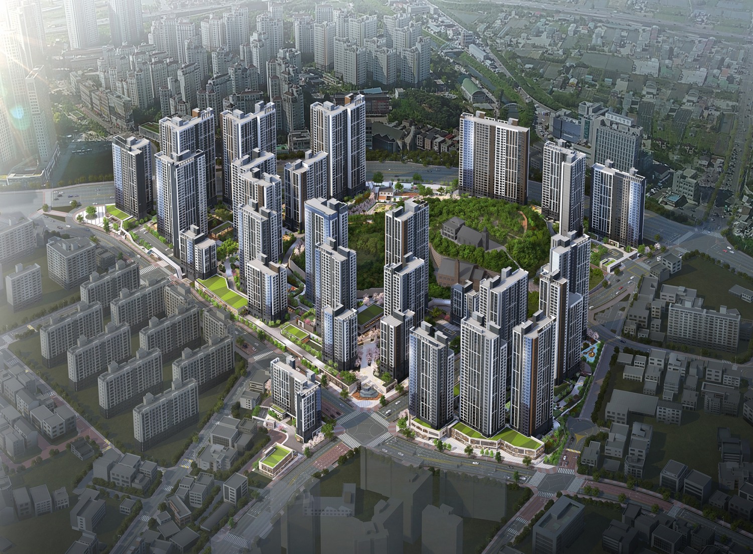 한강 수자인 오브센트 투시도.(사진=한양)