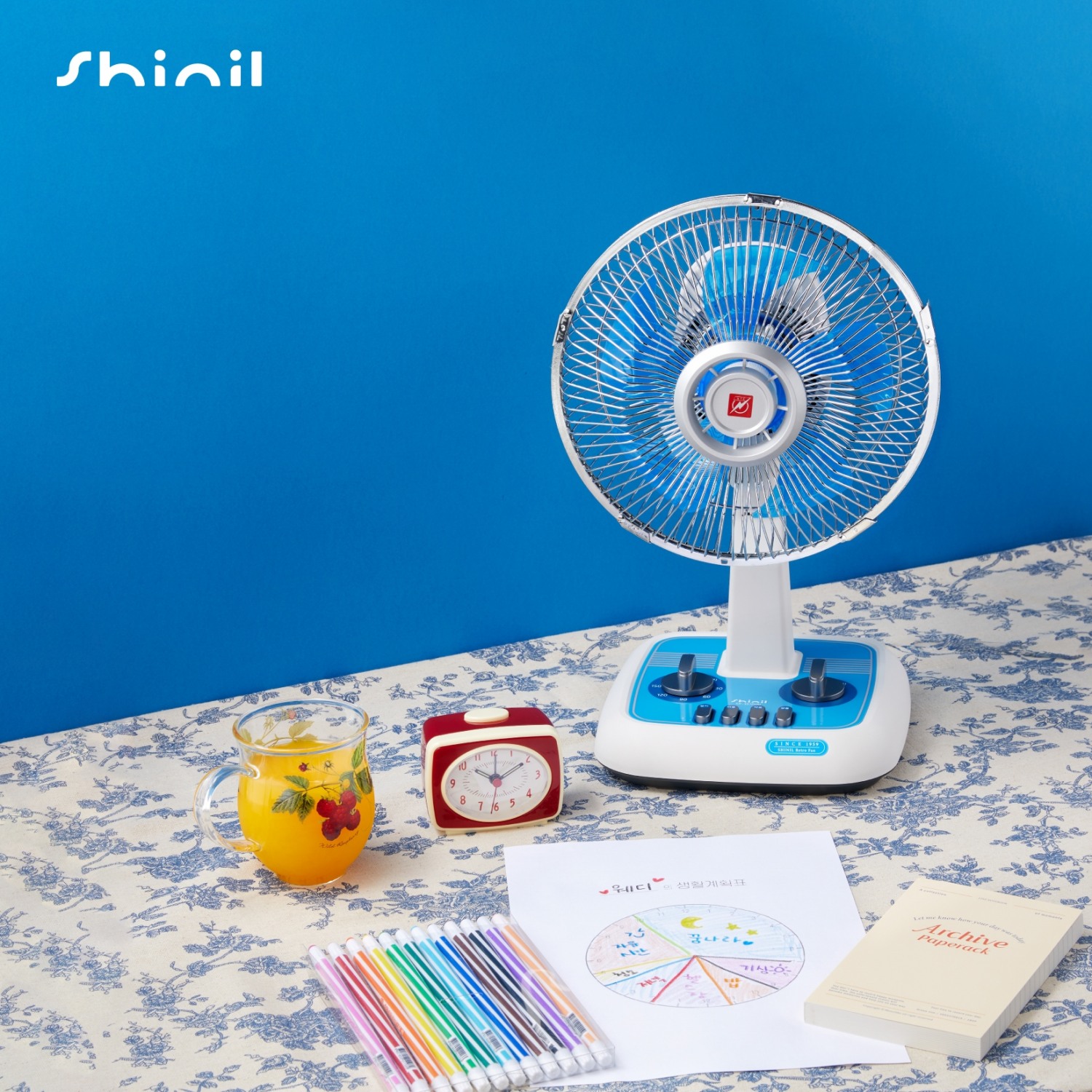 신일, 24년형 탁상용 레트로팬 누적판매량 18% 성장