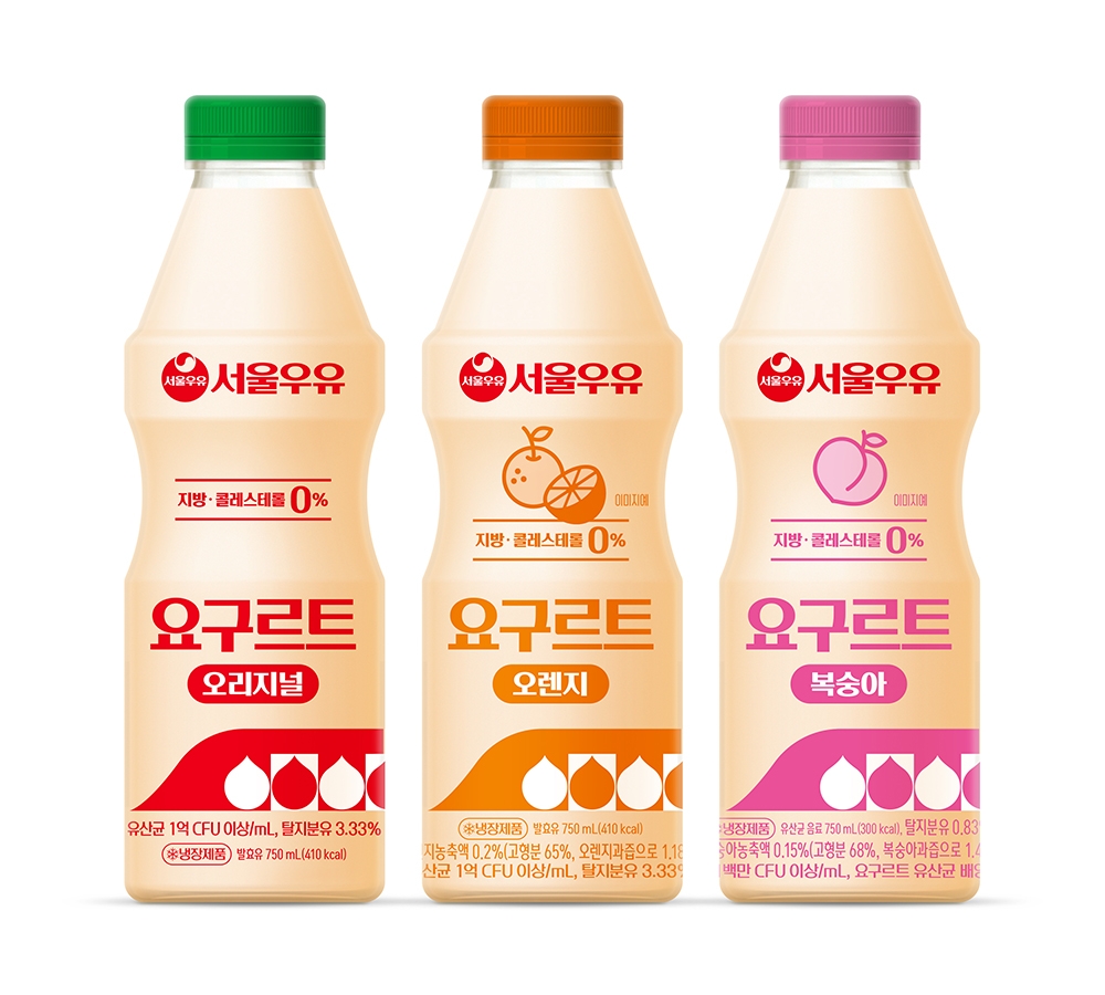 서울우유협동조합 요구르트 3종 선보여