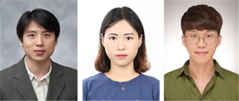 (왼쪽부터) KAIST 기계공학과 전원주 교수, 양은진 박사과정, 김지완 박사과정. 사진=KAIST