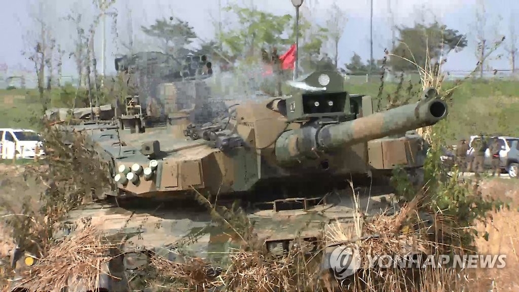 K-2 흑표 전차.(사진=연합뉴스)