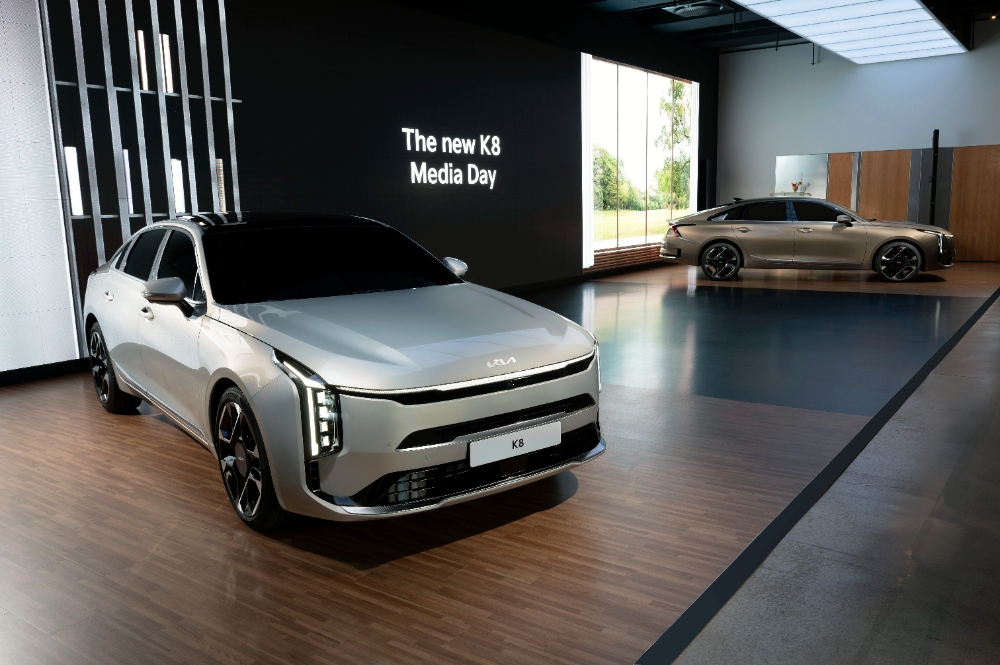 더 뉴 K8 외장.(사진=기아)