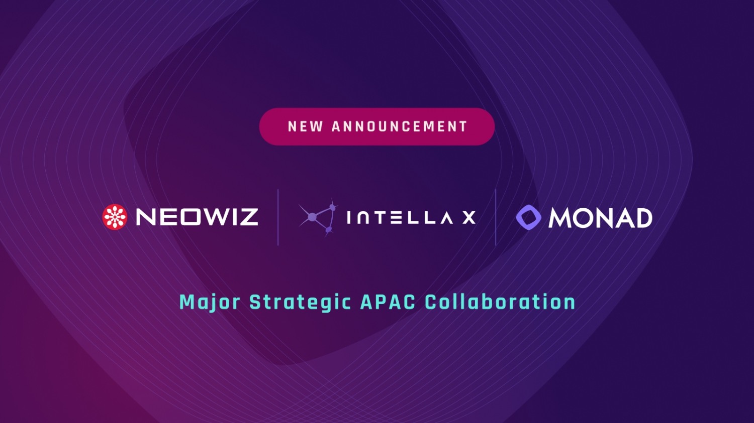 네오위즈 인텔라 X, ‘모나드 랩스’와 아시아-태평양 협력 MOU 체결