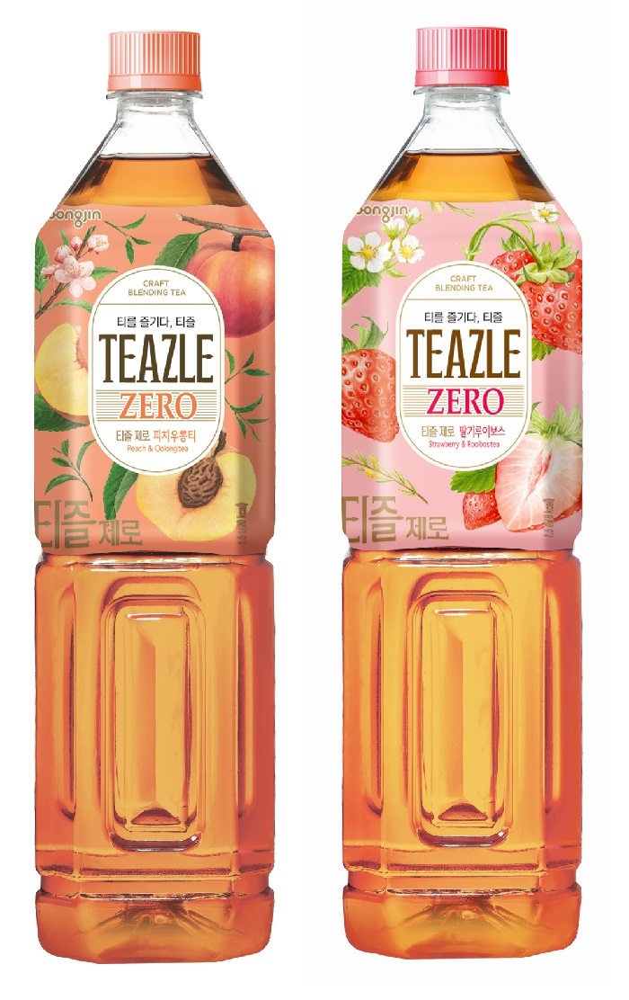 웅진식품, 블렌딩티 브랜드 ‘티즐’ 1.5L 용량 선보여