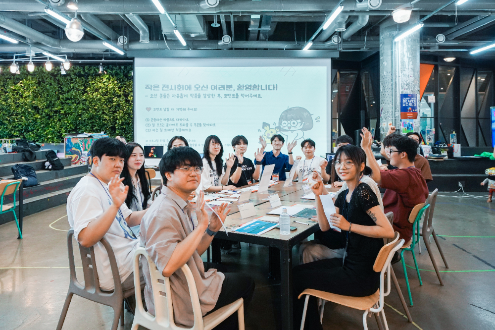 28일 스마일게이트 퓨처랩에서 열린 퓨처 챌린지 3기 수료식 모습. 사진=스마일게이트