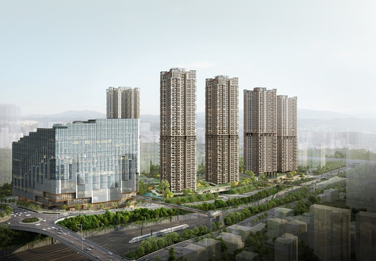 광운대 역세권 개발사업 투시도.(사진=HDC현대산업개발)