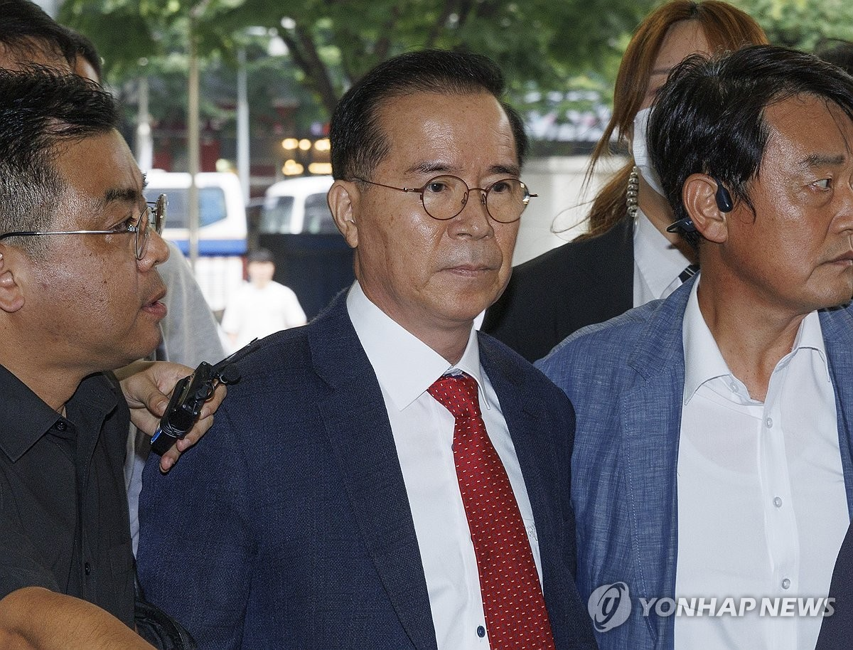 이태원 참사 관련 부실 대응 혐의 공판 출석하는 김광호 전 서울청장.(사진=연합뉴스)