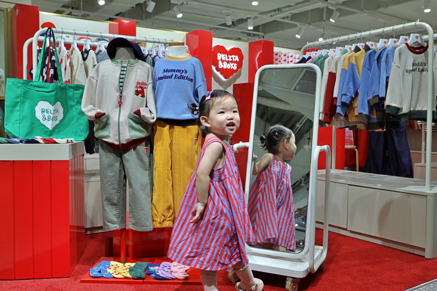 롯데백화점 잠실점 ‘벨리타앤보이즈(Belita&Boys)’ 열어