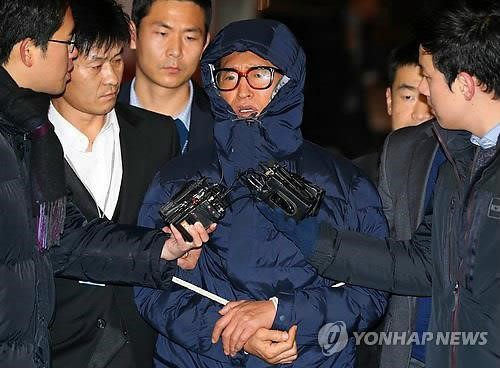 경찰에 검거될 당시 조양은씨.(사진=연합뉴스)