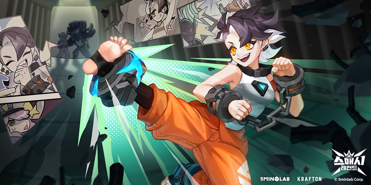크래프톤 5민랩, 스매시 레전드 신규 레전드 ‘우치’ 출시
