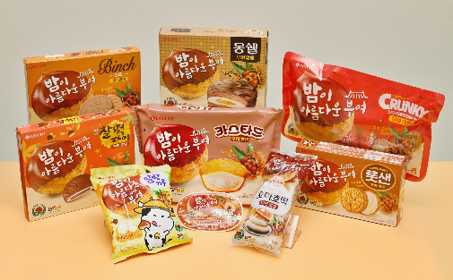 롯데웰푸드, ‘부여 알밤 시리즈 9종’ 선보여